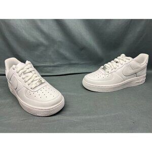 Nike Air Force 1 Low Lace (PS) Sneaker Triple White Size 12c NEW NO BOX!